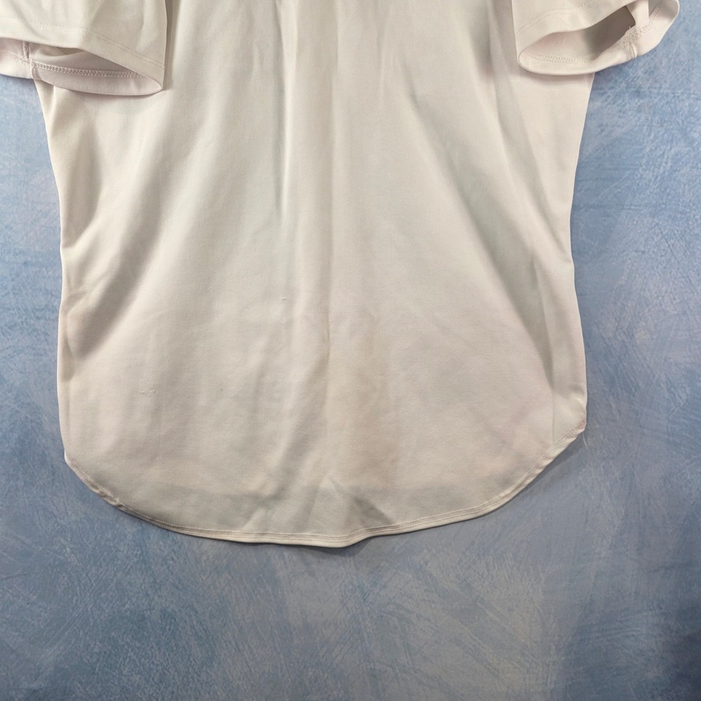 Vintage Russell Athletic USA Baseball Jersey Mens 48 White Button Up Made in USA - Picture 11 of 13